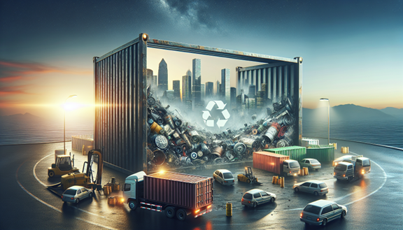 Recycling Motorschaden